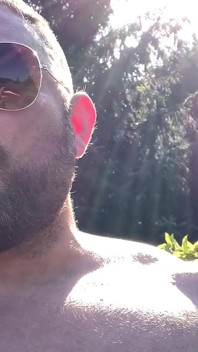 Smoking My Cigar Outdoors in the Summer Heat