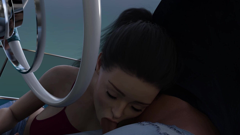 3D Cartoon Porn: College kings 132 - alex araba sürerken yol kenarında lauren'ın sakso çekmesi