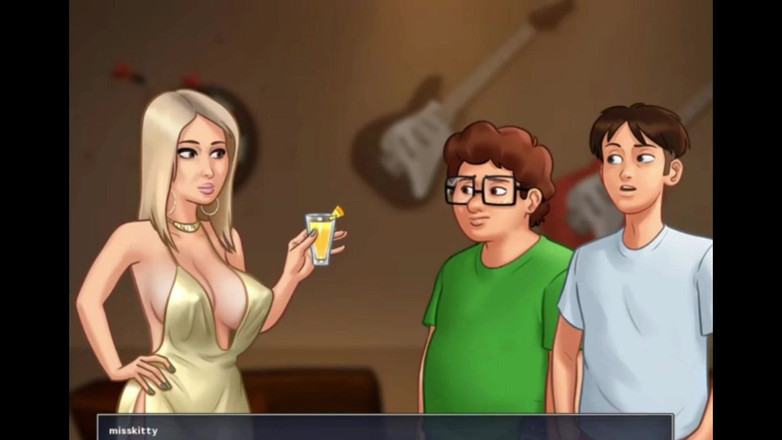 Miss Kitty 2K: Saga letnia część 243 - płynąca przez Misskitty2k