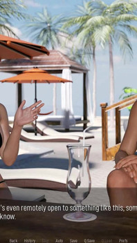Gedeelde verlangens: sexy hete vrouwen topless op het strand - aflevering 2