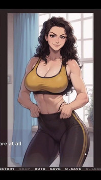 Moje nová přítelkyně Tabu Hentai hra ep.10 sexy soused milf mě škádlí s mojí nevlastní matkou cvičení!
