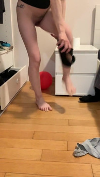 MILF Pee Desperation POV Pissing Woman
