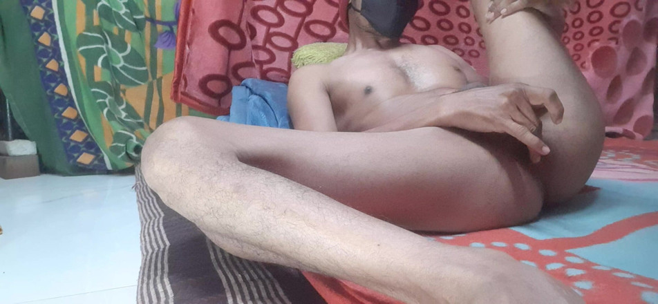 Che: Buco del culo dildo scopa a casa uomo indiano
