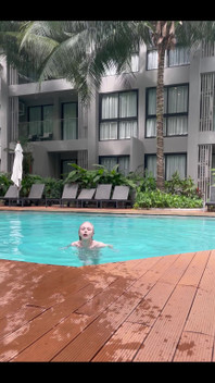 Can’t Live a Day Without Swimming in the Pool, Kinda Got Used to It ) Down to Join Me This Weekend?