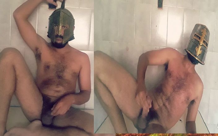 Hairy stink male: Warrior contest