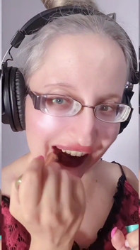 Asmr Borówka jedzenia - Asmr, Okulary, Giantess