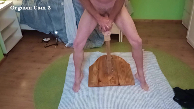 Mark Hannes: Fleshlight Stand Fuck Masturbation