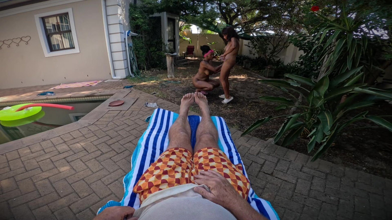 Twisted Nymphs: ツイステッド・ニンフ - ロージーとパムのセクシープールパーティー - パート2