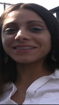 Small titted teen fucks good after pickup
