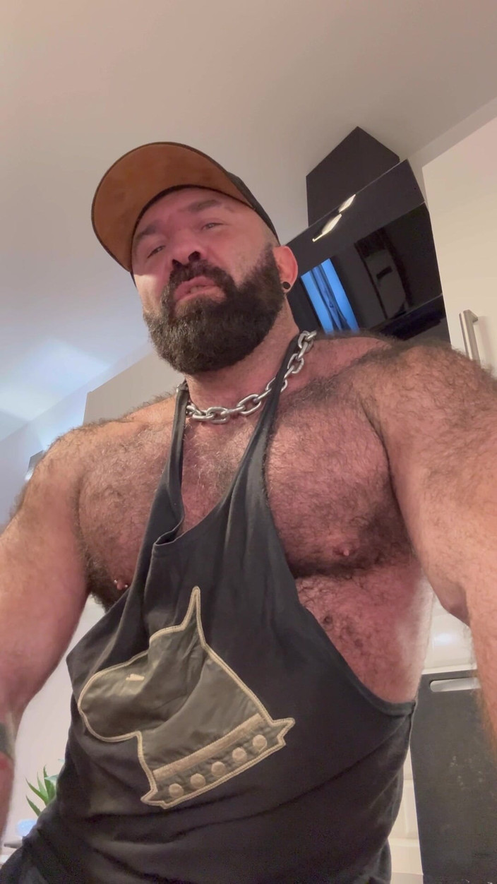 Tyler Rex: Gay Muscle Bear JOI - Feet Worship, Jockstrap Sniffing &amp; Fleshlight Fuck...