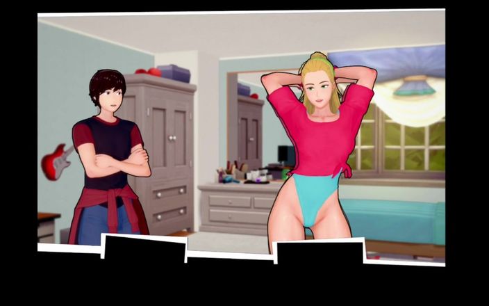 HotSummer117: Knight of Love Cap 12 - mijn blonde stiefzus trekt me af...
