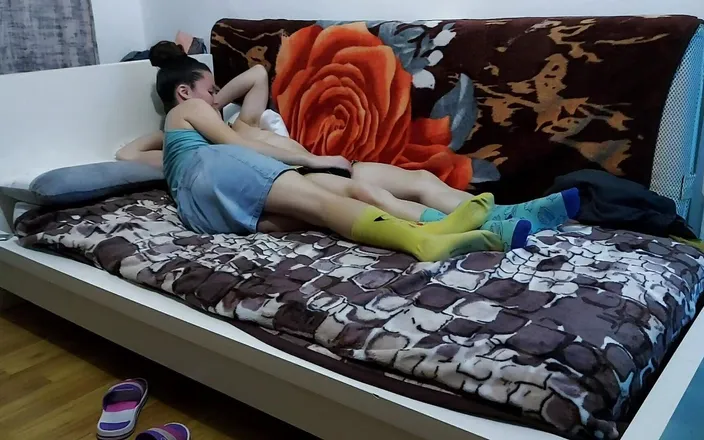 Alex and Luiza: Petite Girlfriend Fucks After College
