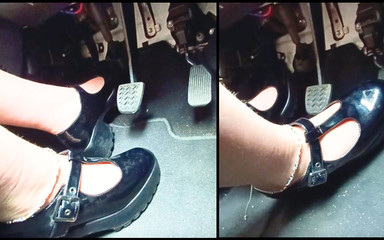 Shannon Huxley: Hairy Legs Pedal Pumping