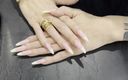 Julia domaina: Manicure francesa