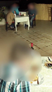 Public Extreme! Hot Licking and Fucking Orgy in a Restaurant