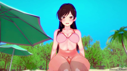 HentaiF3tish: Affitto fidanzata: Chizuru fa un bel pompino e cavalca in...