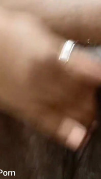 Rubbing My Hairy Fat Pink Black Pussy