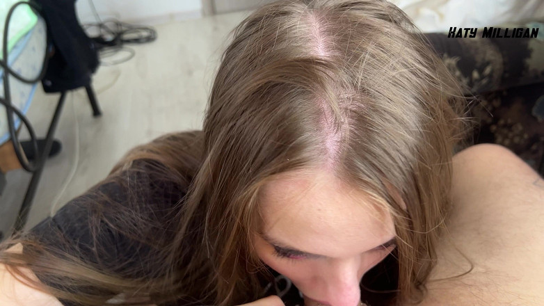 Katy Milligan: Sehr harter blowjob