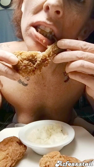 AzFoxxxTailPhelicia: Foodplay-chicken-full