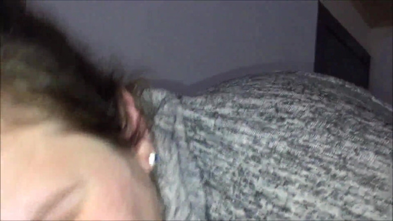 Sadee Rain: Cum loving wife sucking hairy bush dick making it cum...
