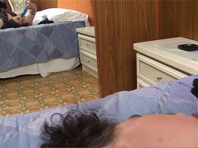 XTime Solo: Amateur video of BBW hairy pussy bitch playing with her...