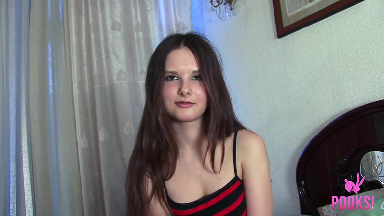 Pooksi: Бледная милашка Steva принимает член в задницу и кончает на ее лицо!