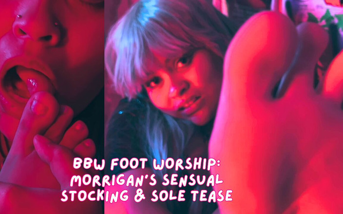 Cutiepiie Chubby: BBW Foot Worship: Morrigan's Sensual Stocking &amp; Sole Tease(BBWフットワーシップ:モリガンの官能的なストッキング&amp;ソールティーザー)