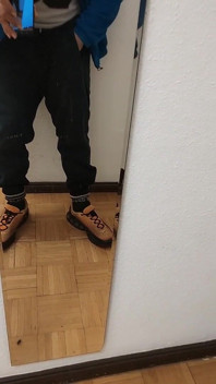 Dj Bro Pissing in Front of the Pc and Wet Pants VR the Mirror