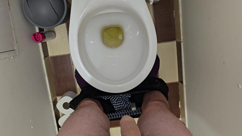 Alpha pee king: Я писяю стоячи в туалет відразу після повернення додому з роботи