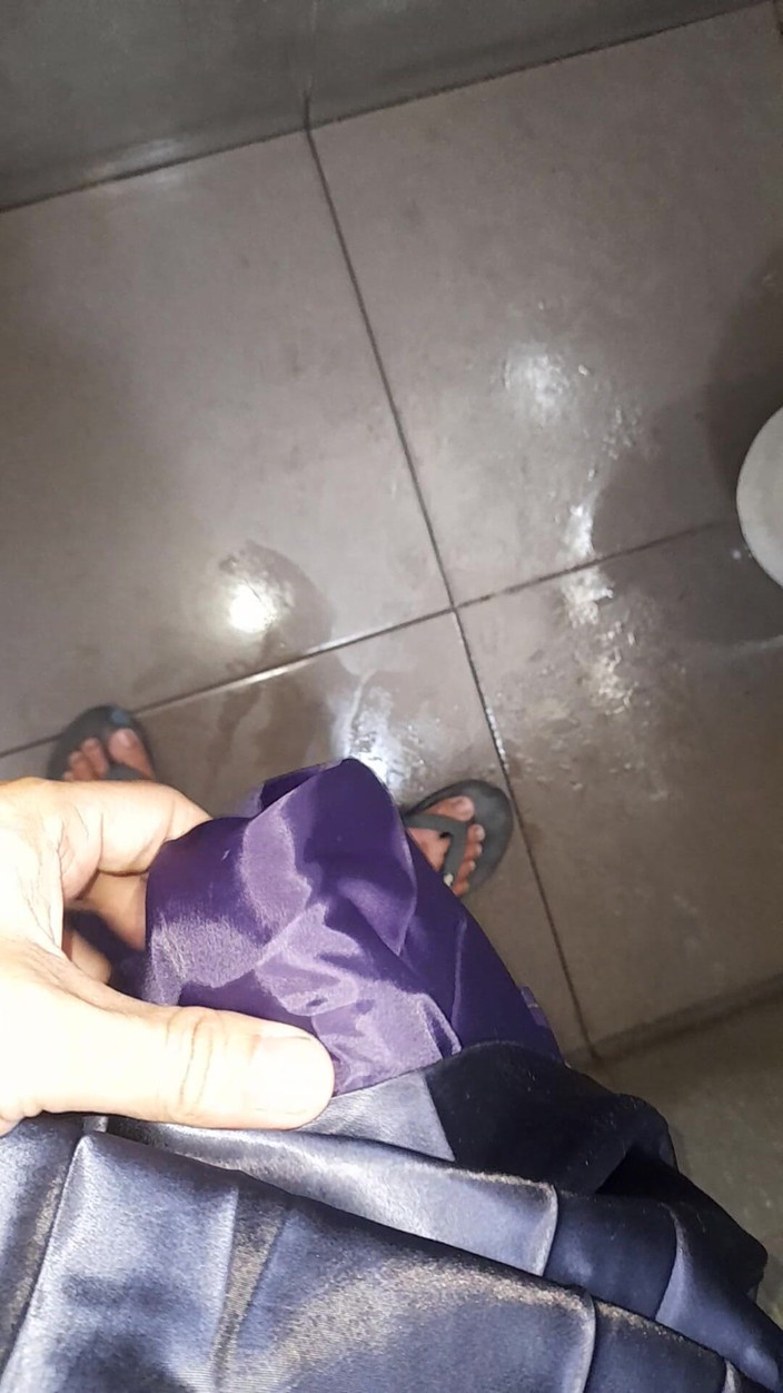 Naomisinka: Mini abito di seta blu di seta con splendida non...