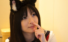 Fetis JP: Odor and smell of Hina №2 beauty's nose picking and fucking...