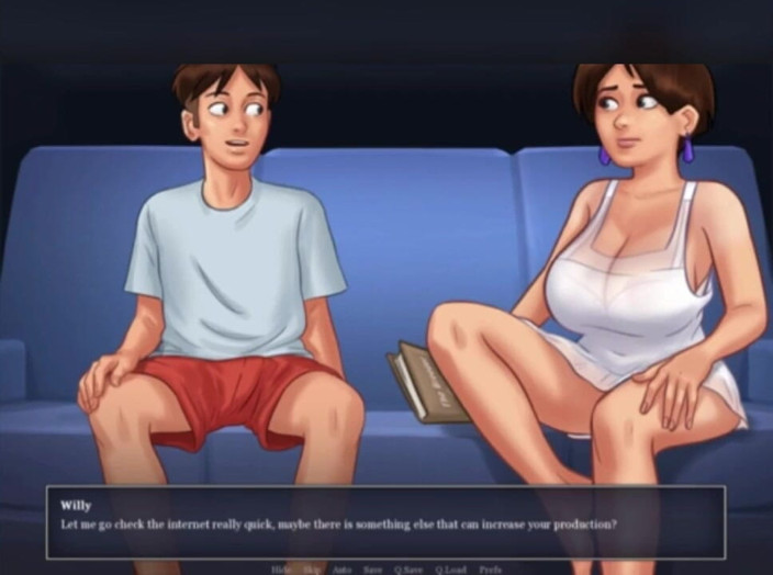 3DXXXTEEN2 Cartoon: hot girl wants sex. 3D porn cartoon sex