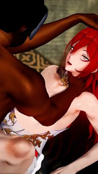 혼카이 스타 레일 - Himeko BDSM 인정사정 안싸 - 3D 헨타이 애니메이션