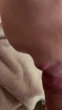 Amateur Wife Sucks off Hubby’s Friend, Takes Load on Tongue