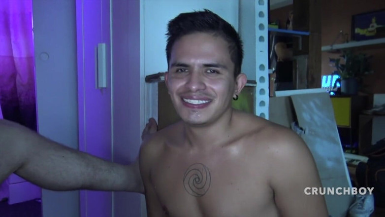 First sex experience with boy for straight: Sexy Latino twink used raw by straight boy Vlad Castle