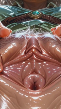 Vulva in the Night Forest