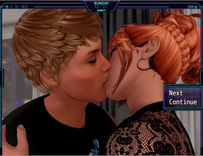 XXX Games Bunk: My Newlife Revamp - gameplay - रोलप्ले - कमसिन की तीन लोगों वाली चुदाई और होटल के दालान में चुदाई