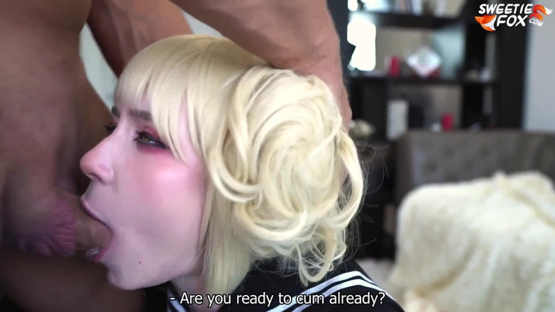 Sweetie Fox: Toga himiko succhia in profondità un grosso cazzo fino a...