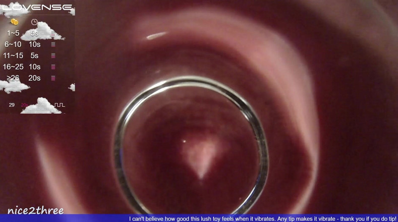 Nice2three2: Tlustý skleněný robertek uvnitř