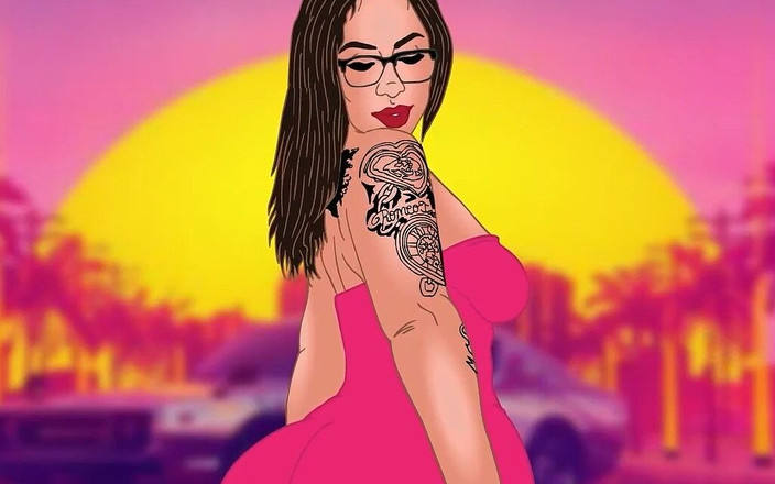 Back Alley Toonz: Bubble butt -modellen Gigi är tillbaka igen