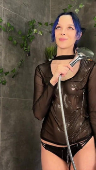 Soaked and Teasing in My Shirt