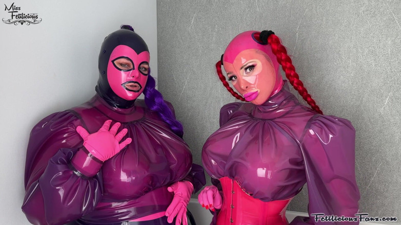 Miss_Fetilicious: Pink and Purple Latex Layers
