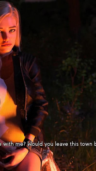 Fates Determination: Hot Blonde Girl, POV Blowjob in the Woods - Episode 1