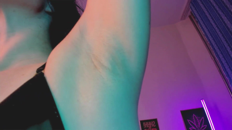 Skinny_lady69: fetiche de close-up de axilas