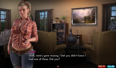 Dirty GamesXxX: Geneze rozkaz: nadržená milfka byla chycena s okurkou v kundičce...
