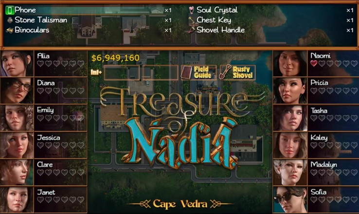 Miss Kitty 2K: Сокровище Нади - эпизод 5 - Таинственная дама от Misskitty2k