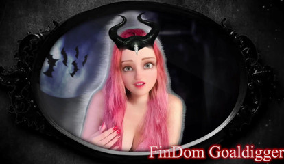 FinDom Goaldigger: การแปลงร่างเป็นดาราหนังโป๊หญิงแบบการ์ตูน