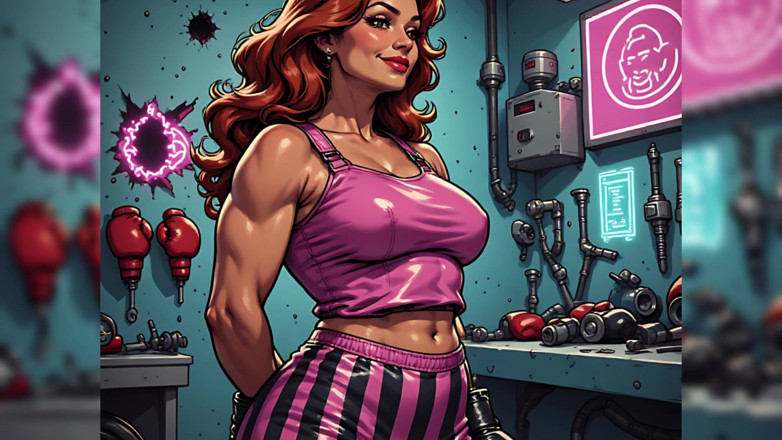 AI Porn: Sexy ženy Boxercise Art