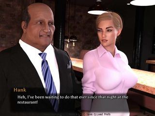 Dirty GamesXxX: Mükemmel bir marraige evli süper seksi kadın patronuyla akşam yemeğinde -...