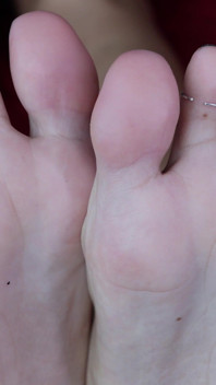 Don't Look at Me Like That... It's Just My Feet Playing with You